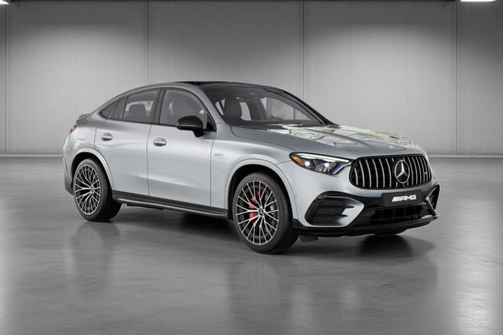 Mercedes Benz Glc Coupe Color High Tech Silver